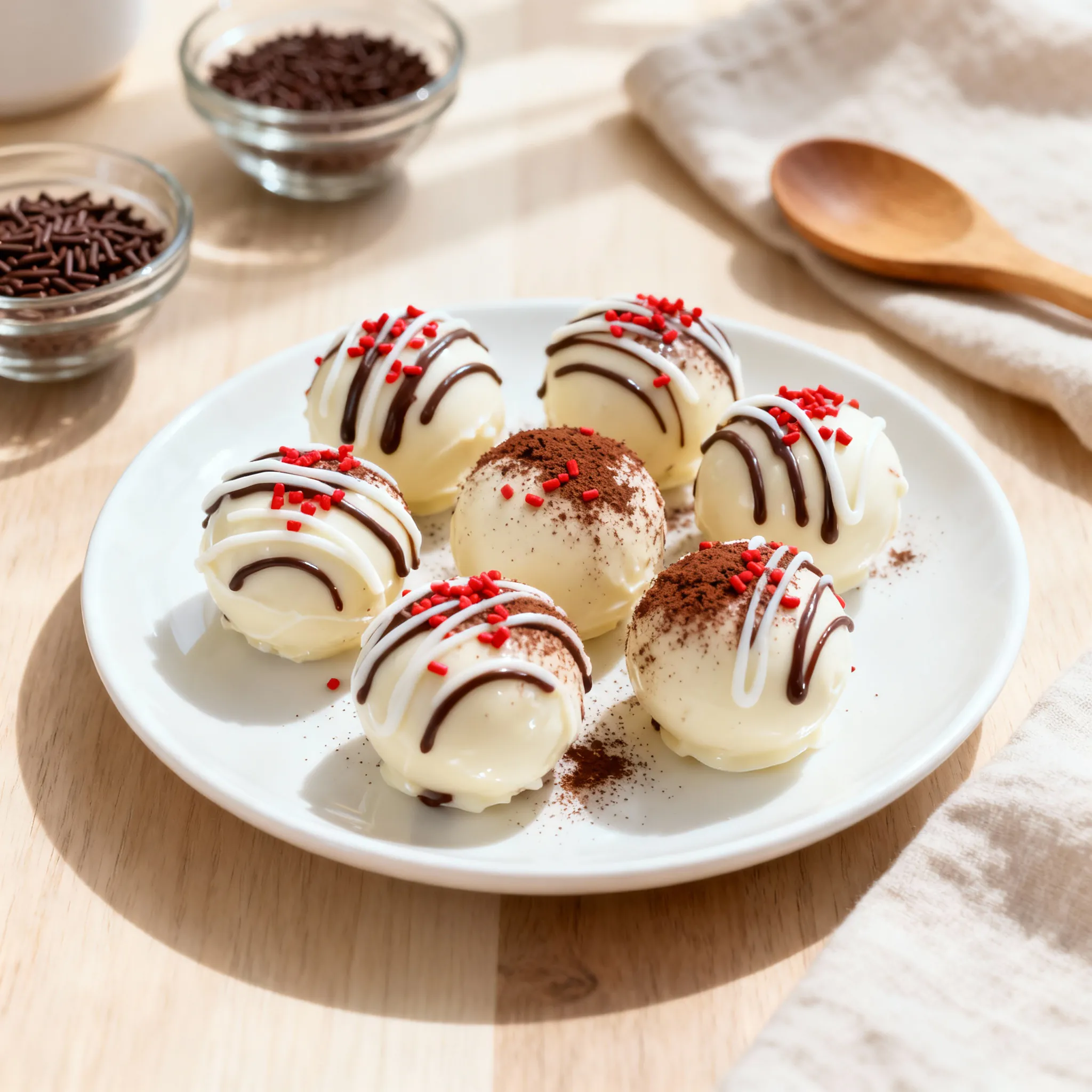Lebkuchen Trüffel Rezept Einfache No-Bake Weihnachtsleckerei