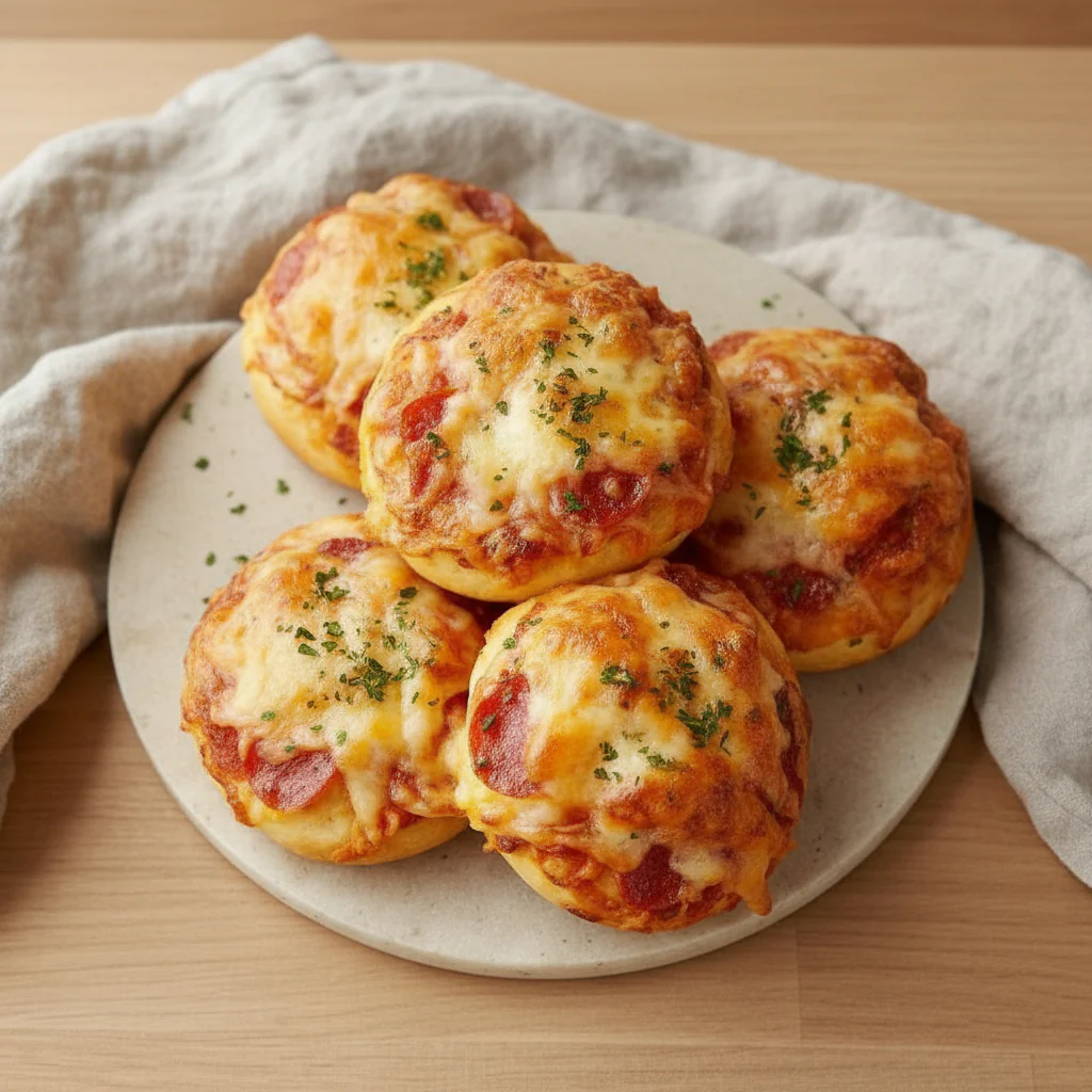 Pizzabrötchen Airfryer – Knusprig & Schnell | Rezept