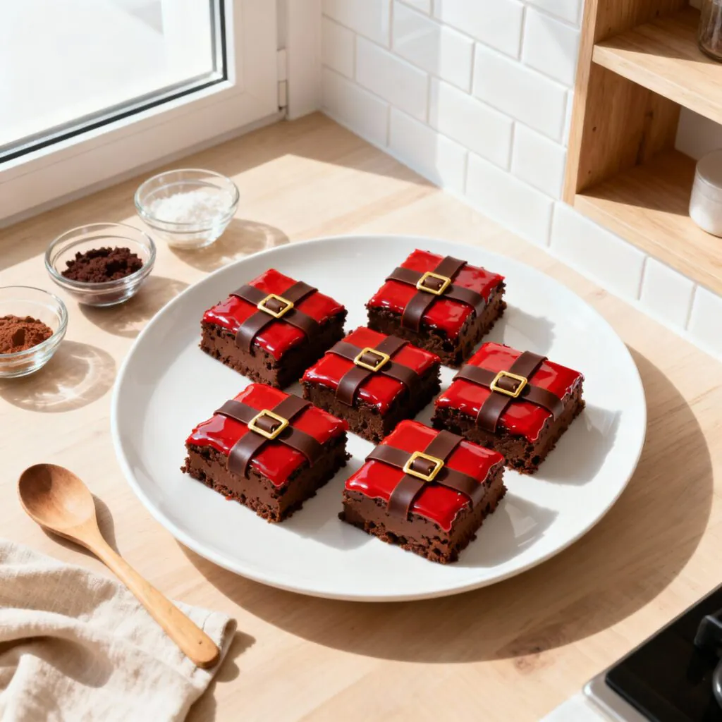 Weihnachts Brownies Rezept – Santa Bauch Brownies einfach & festlich 7 "Weihnachts Brownies Rezept Santa Bauch Brownies einfach & festlich" "Weihnachts Brownies Rezept – Santa Bauch Brownies einfach & festlich"