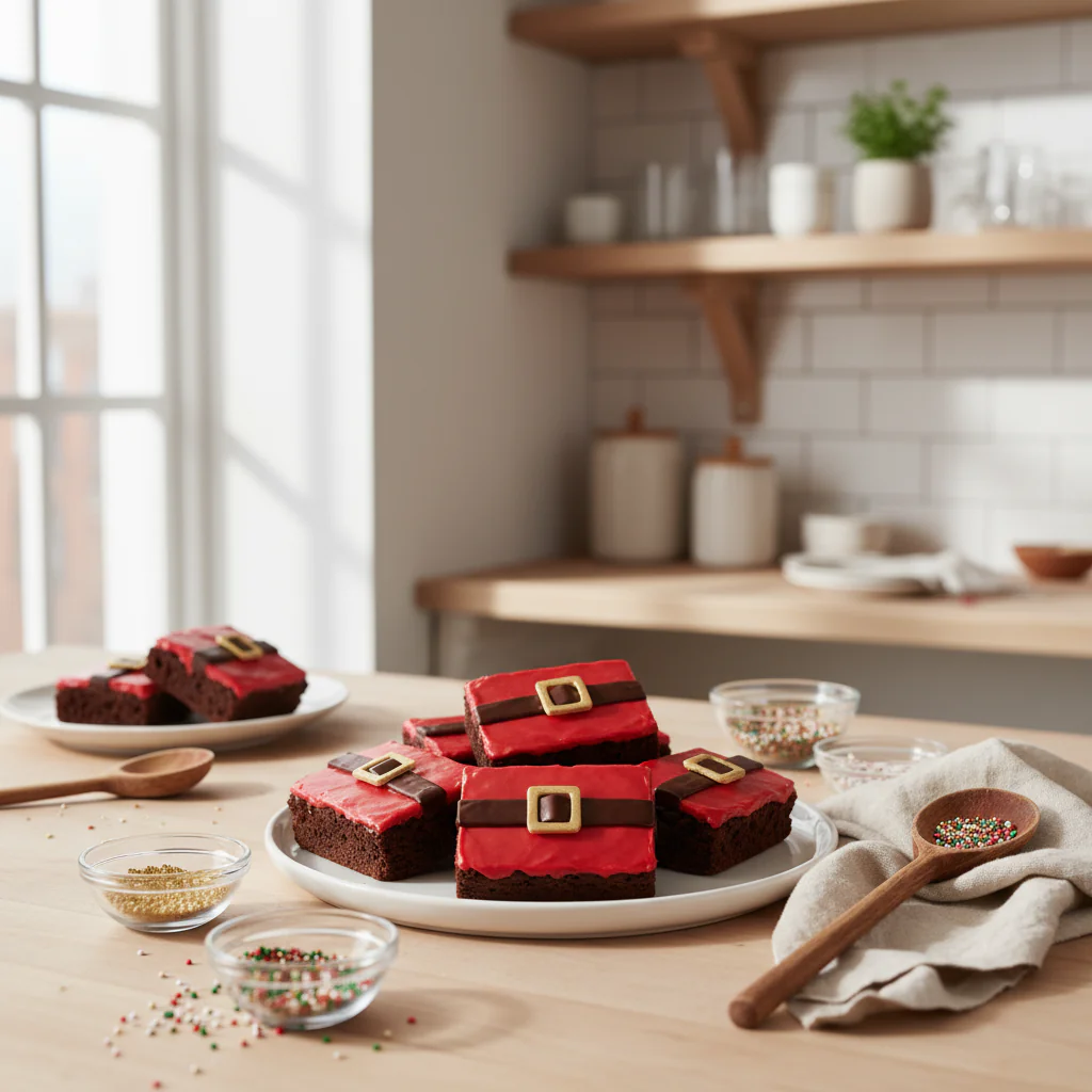 Weihnachts Brownies Rezept – Santa Bauch Brownies einfach & festlich 8 "Weihnachts Brownies Rezept Santa Bauch Brownies einfach & festlich" "Weihnachts Brownies Rezept – Santa Bauch Brownies einfach & festlich"