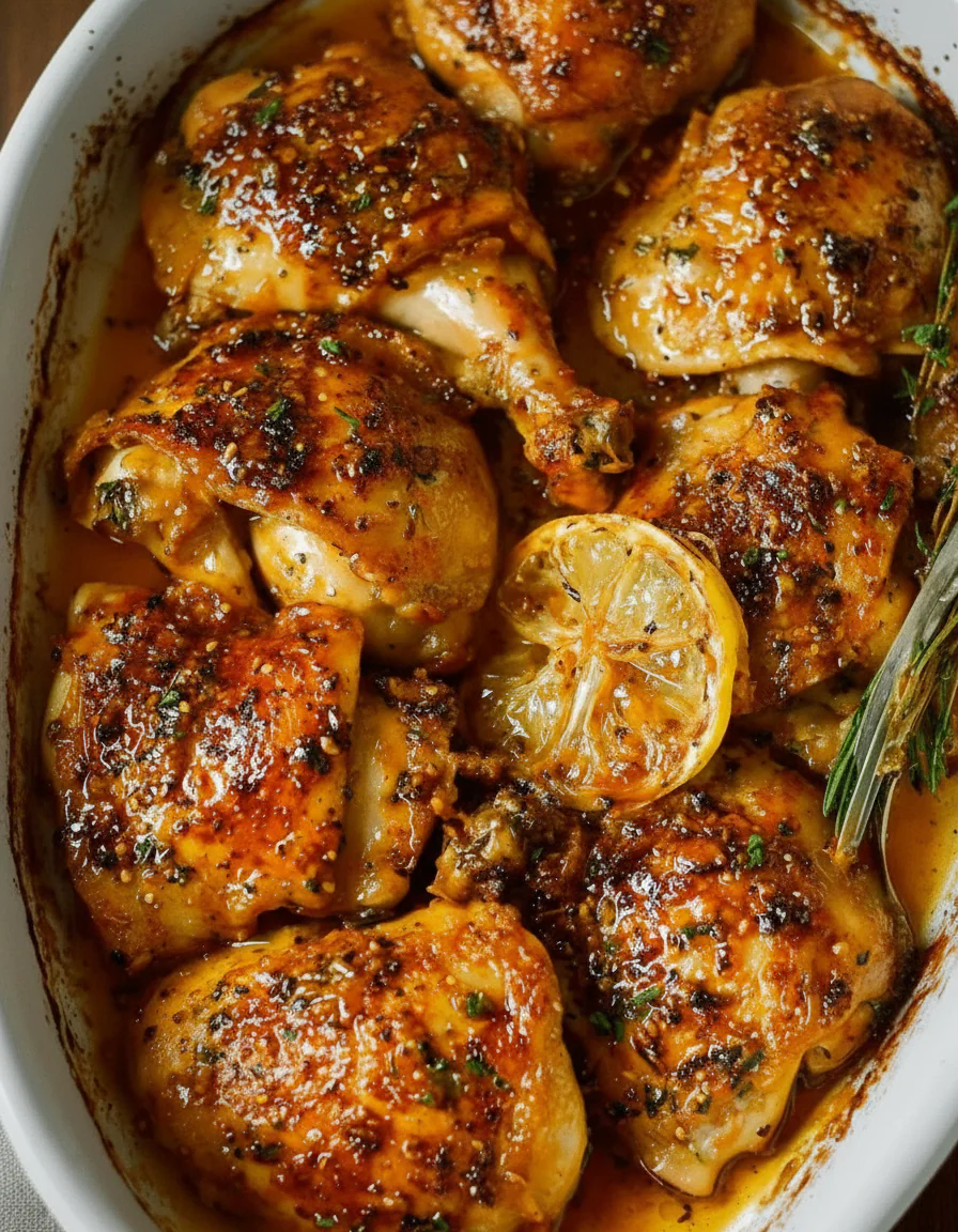 Zitronen Butter Hähnchen