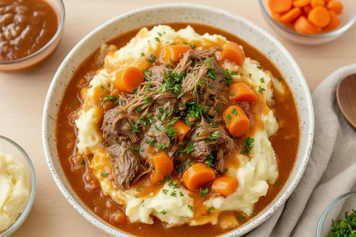 Pichelsteiner Eintopf mit Gemüse und Fleisch