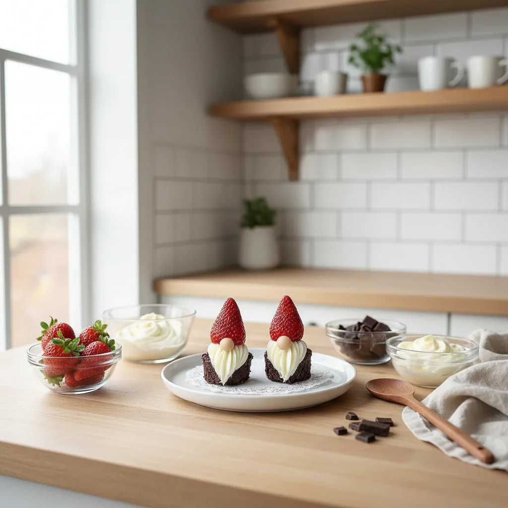 Brownie Bite Wichtel Rezept Einfach – Süße Weihnachtsdessert