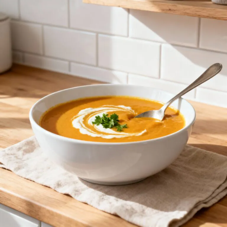 Kürbissuppe Rezept – Cremig & Schnell in 15 Minuten
