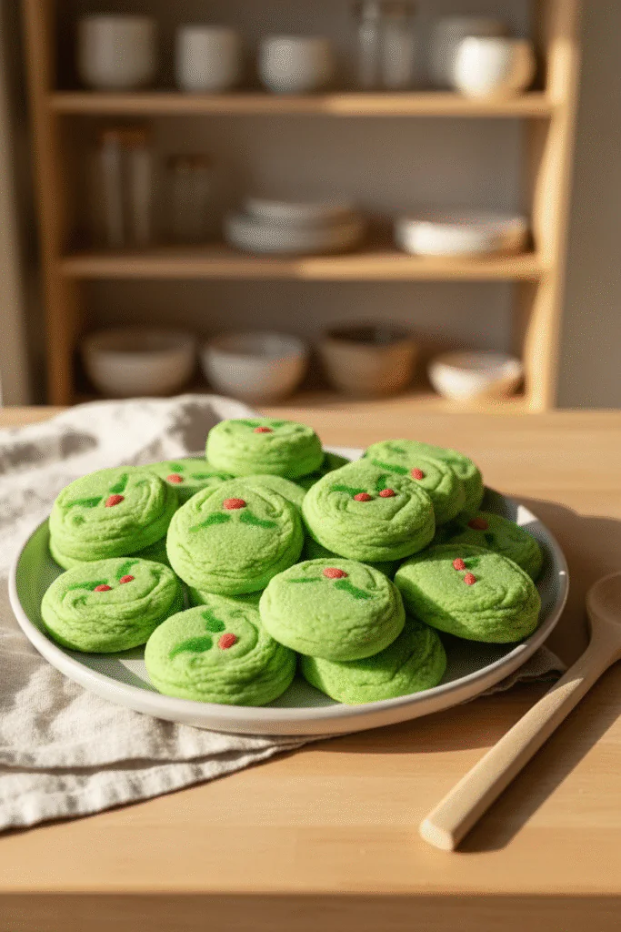 Grinch Zucker Kekse Rezept Einfach – Festliche Plätzchen in 30 Min