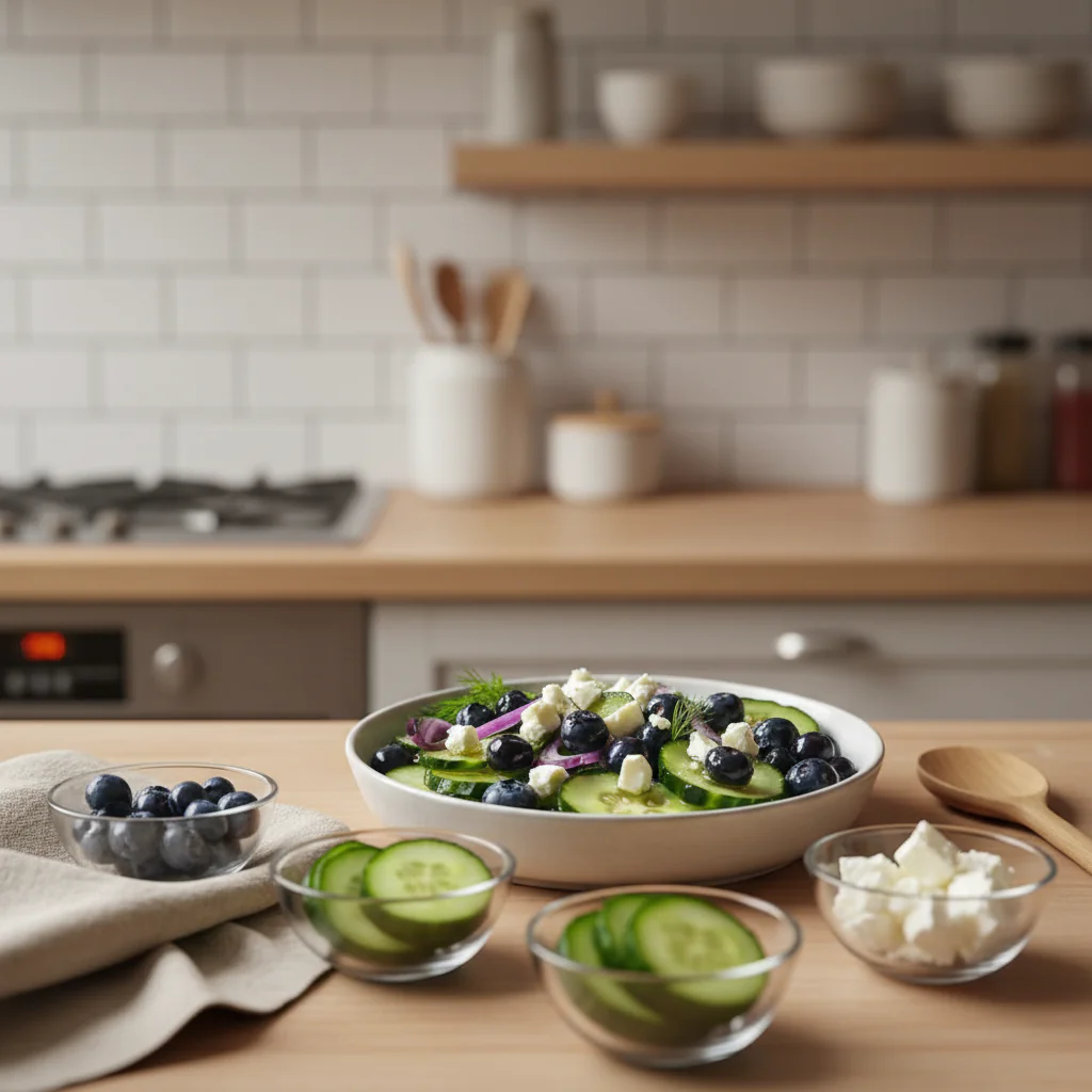 Gurken Blaubeer Salat Rezept Einfach – Erfrischend Lecker in 15 Minuten 11 Gurken Blaubeer Salat Rezept Einfach – Erfrischend Lecker in 15 Minuten rezept