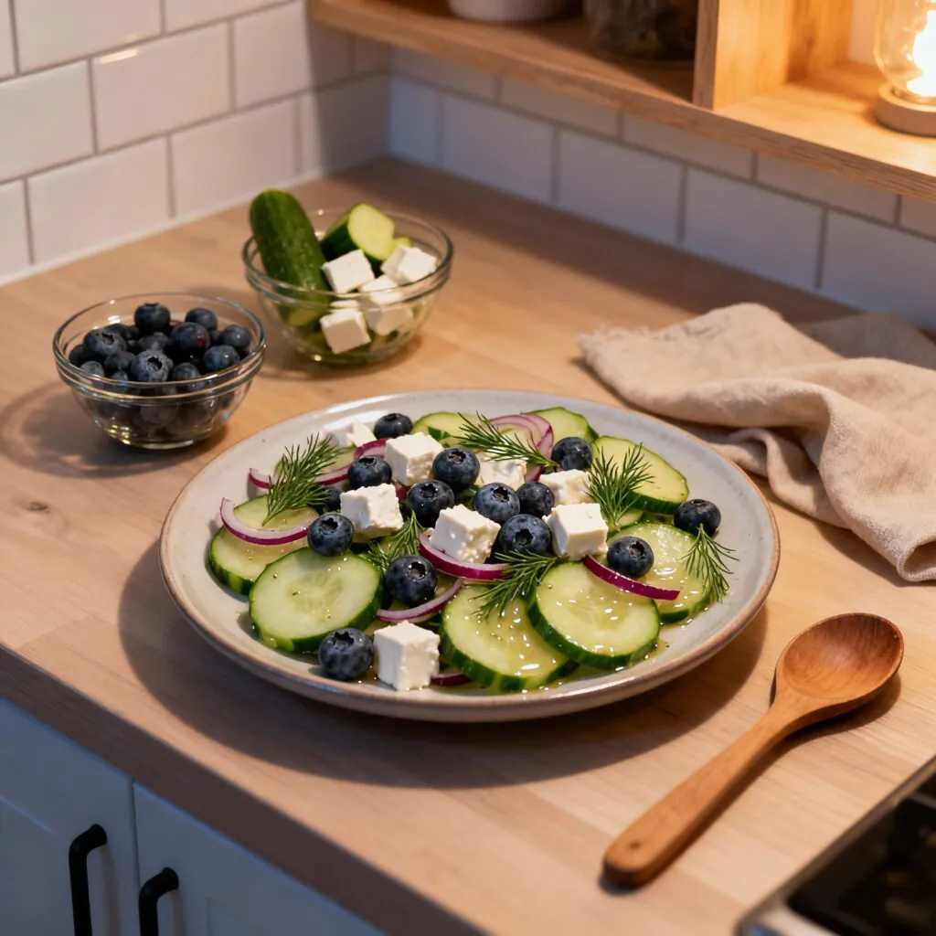 Gurken Blaubeer Salat Rezept Einfach – Erfrischend Lecker in 15 Minuten 14 Gurken Blaubeer Salat Rezept Einfach – Erfrischend Lecker in 15 Minuten rezept