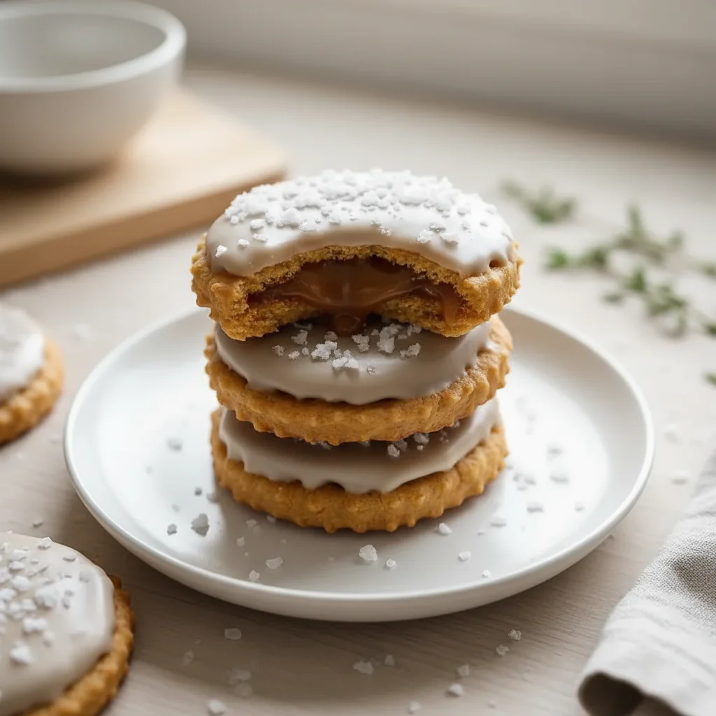 Karamell Ritz Cracker Kekse – Süß-Salzige Weihnachtsplätzchen in 30 Minuten
