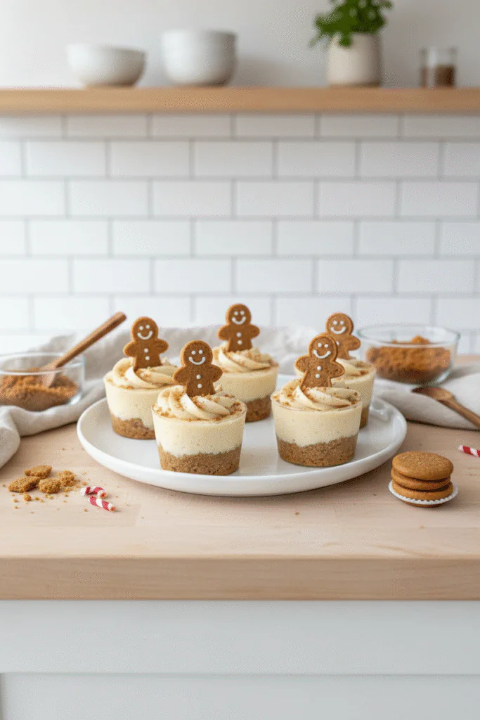 No-Bake Lebkuchen Käsekuchen im Glas – Das schnellste Weihnachts-Dessert rezept