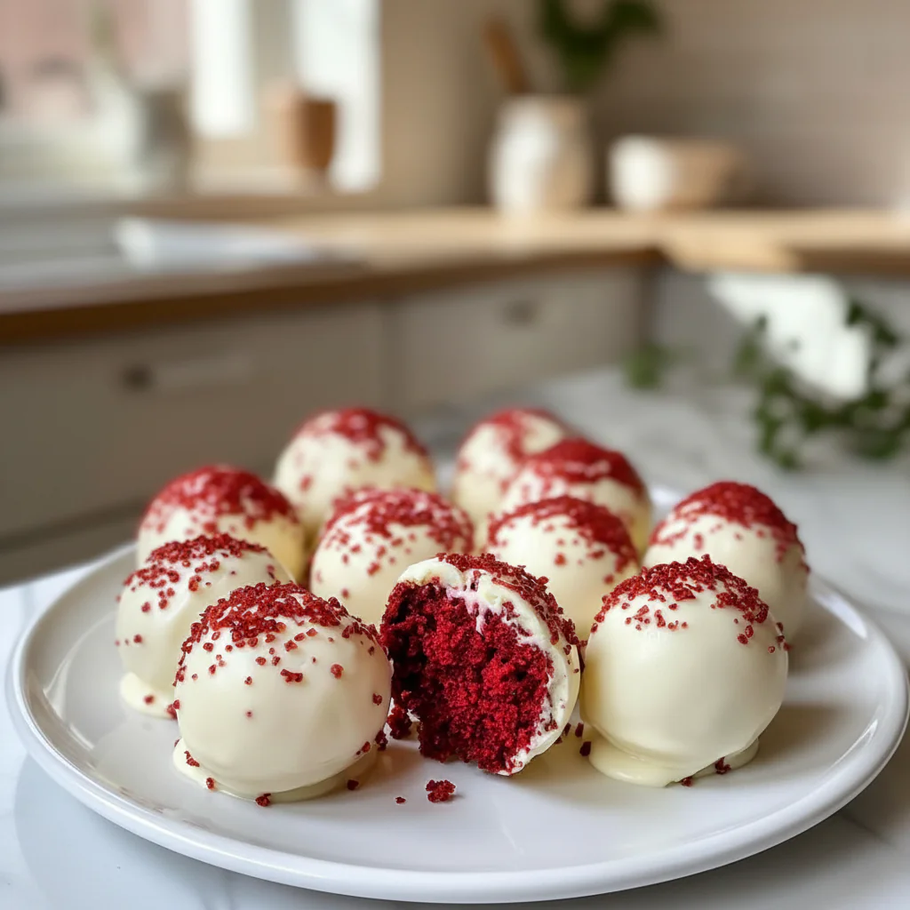 Red Velvet Cheesecake Bites Rezept – Die besten Käsekuchen-Kugeln für die Feiertage