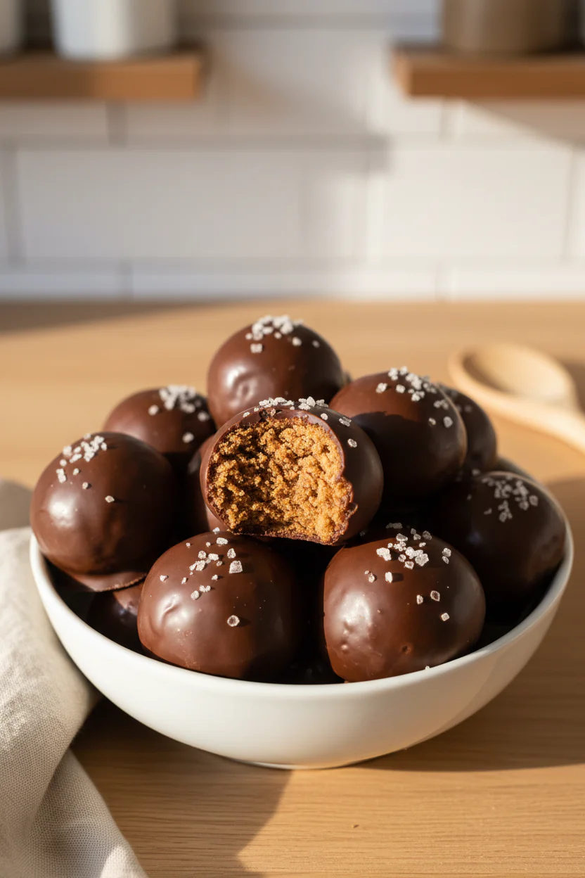 Spekulatius Kugeln Rezept – Schokoladige Weihnachtspralinen in 90 Minuten