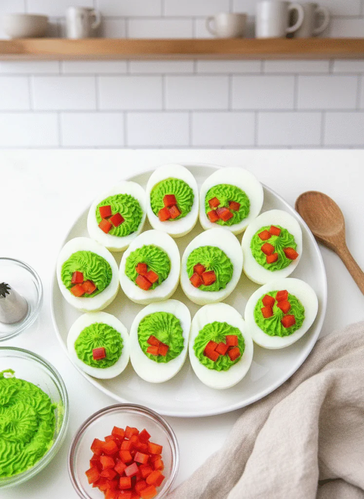 Weihnachts Gefüllte Eier Rezept Einfach – Festliche Vorspeise in 20 Min