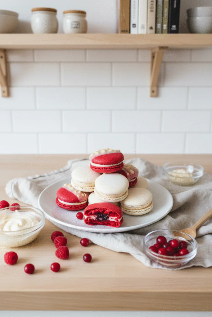 Weihnachts Macarons mit Orangen-Ganache – Das festliche Rezept