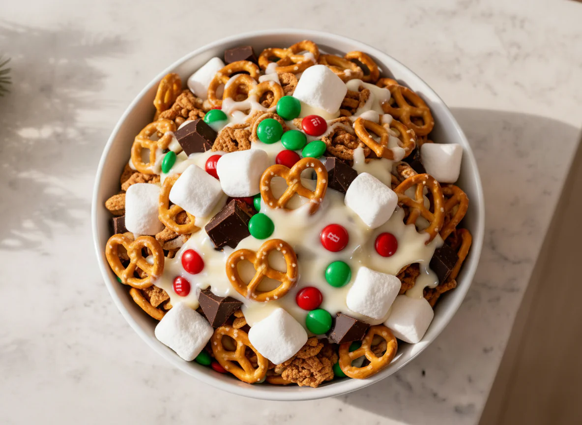Weihnachts Snack Mix Rezept Einfach – Süßer Party-Snack in 15 Min