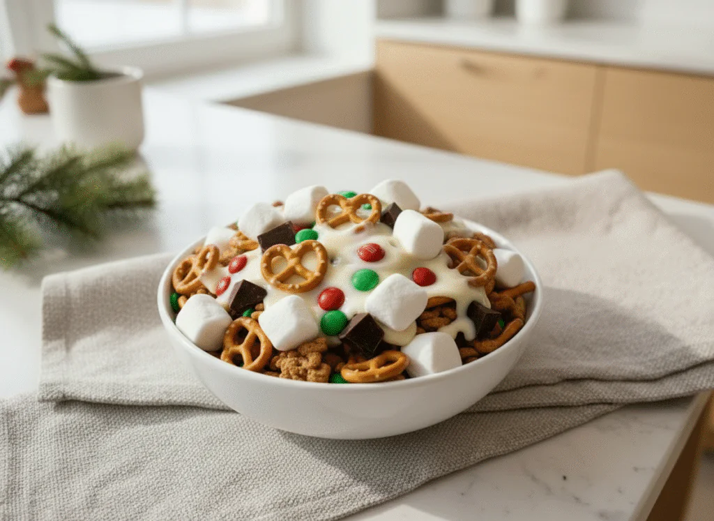 Weihnachts Snack Mix Rezept Einfach – Süßer Party-Snack in 15 Min