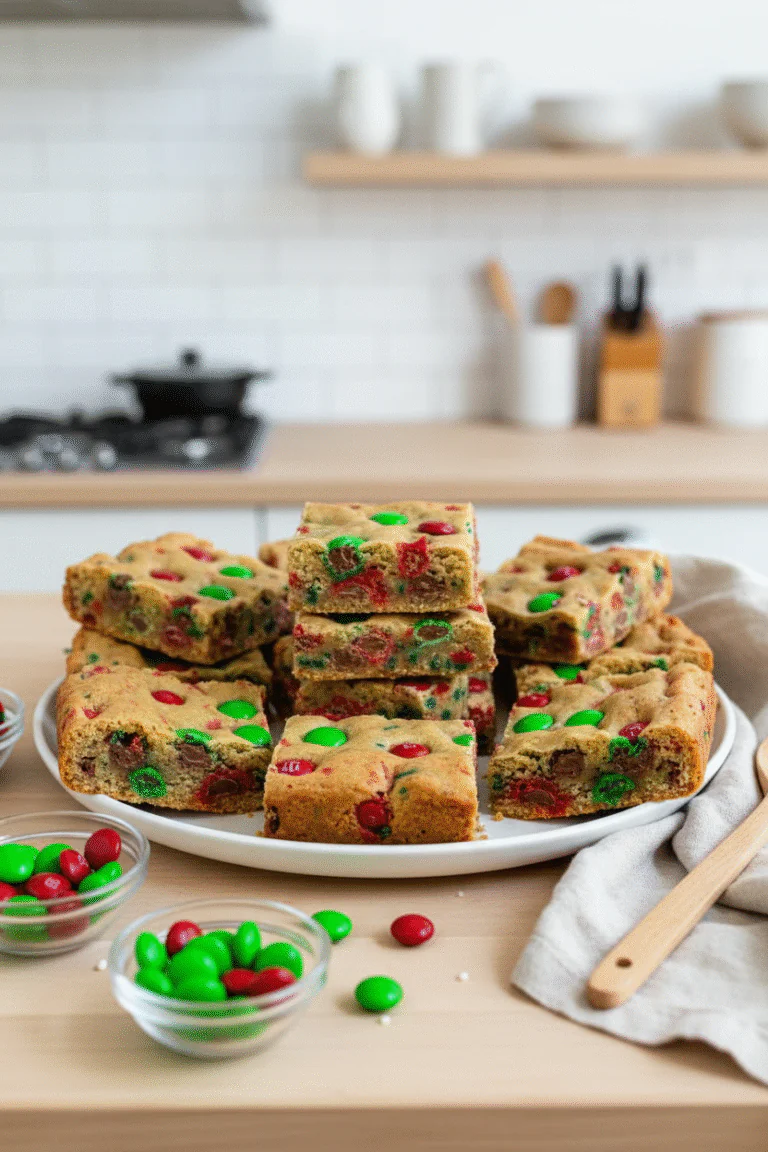 WeihnachtsKekse vom Blech Rezept – Die besten Cookie Bars für die Feiertage