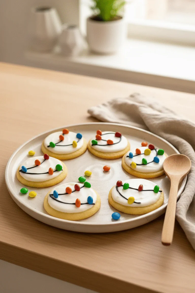 Weihnachtslichter Kekse Rezept Einfach – Festliche Lichterkette in 75 Min rezept