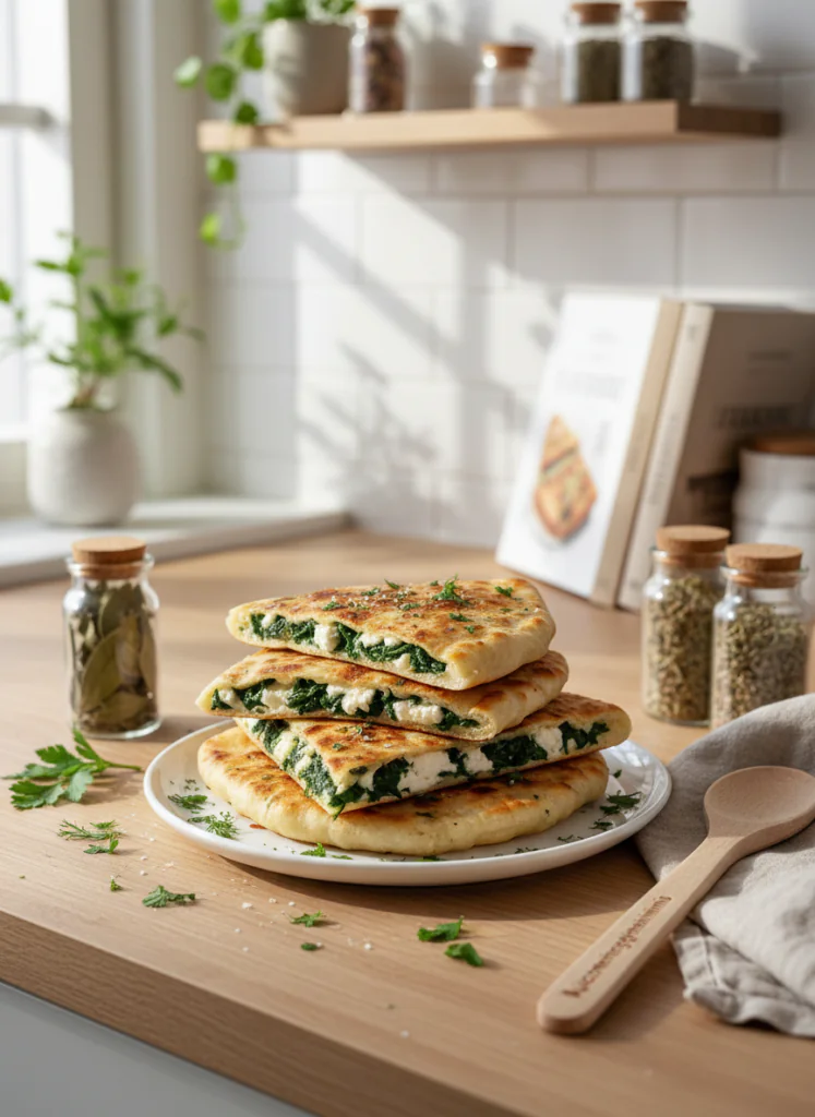 30 Minuten Spinat Feta Quesadillas Rezept – Schnell Vegetarisch Lecker