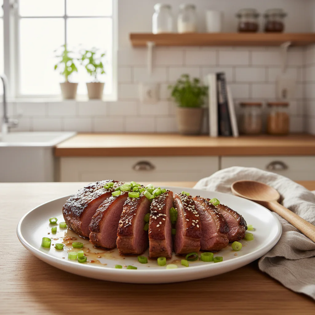 Asiatische Entenbrust Rezept – Exotischer Genuss in 40 Minuten