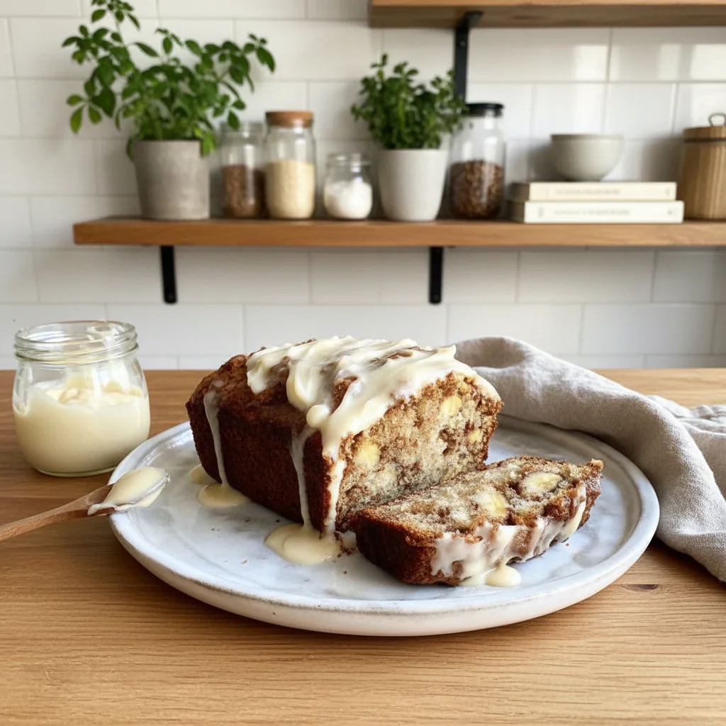 Cinnamon Roll Bananenbrot Rezept einfach – Zimtschnecken trifft Banane in 60 Min