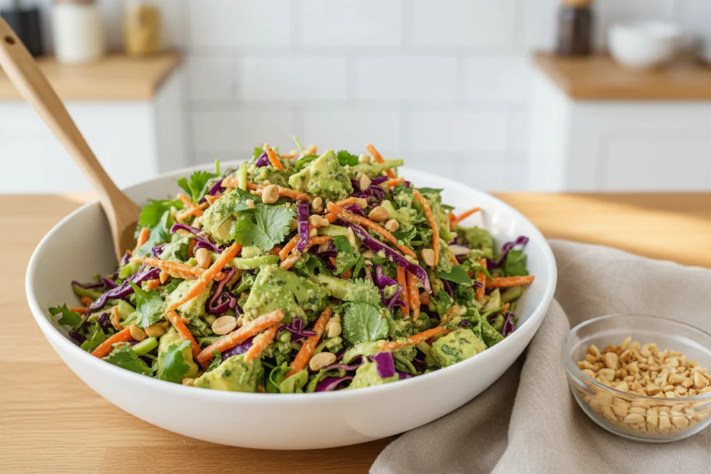 Erdnuss Knusper Salat Rezept – Einfach Lecker in 20 Min