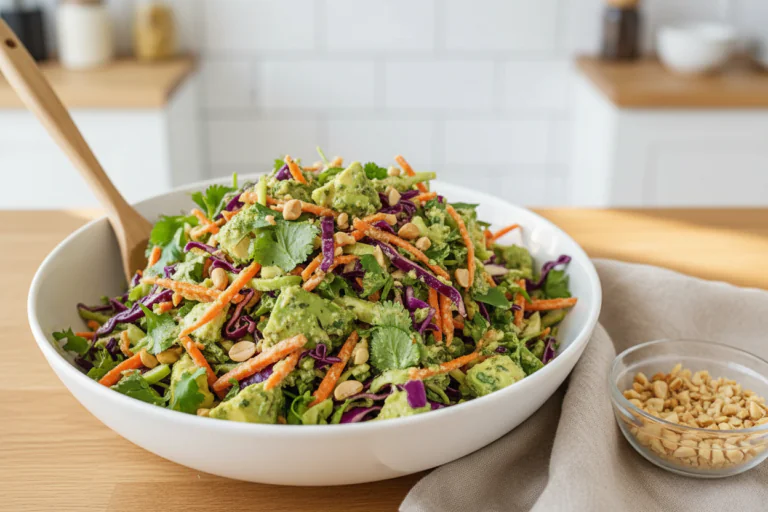 Erdnuss Knusper Salat Rezept – Einfach Lecker in 20 Min