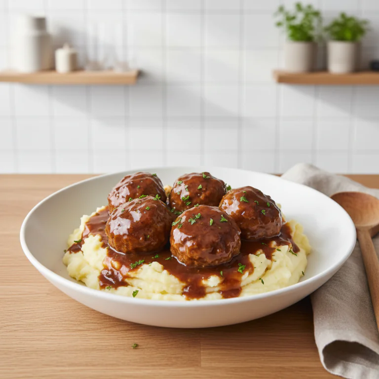 Geschmorte Rinder Fleischbällchen Rezept – Einfach Zart in 45 Min