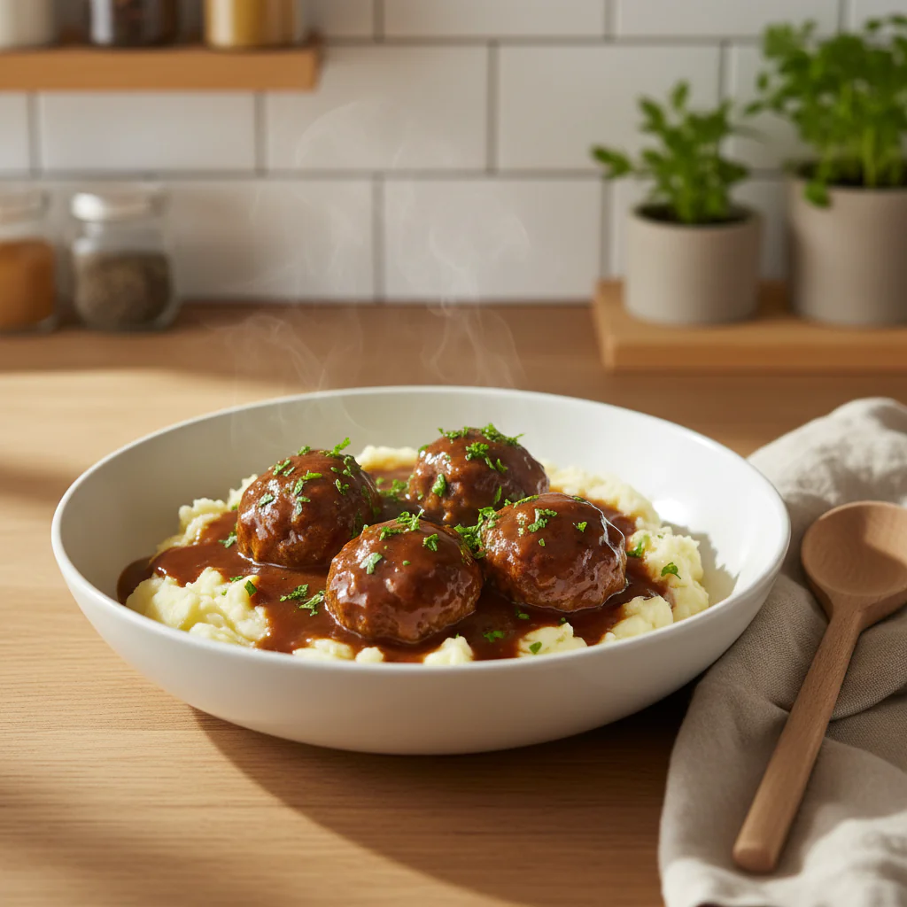 Geschmorte Rinder Fleischbällchen Rezept – Einfach Zart in 45 Min