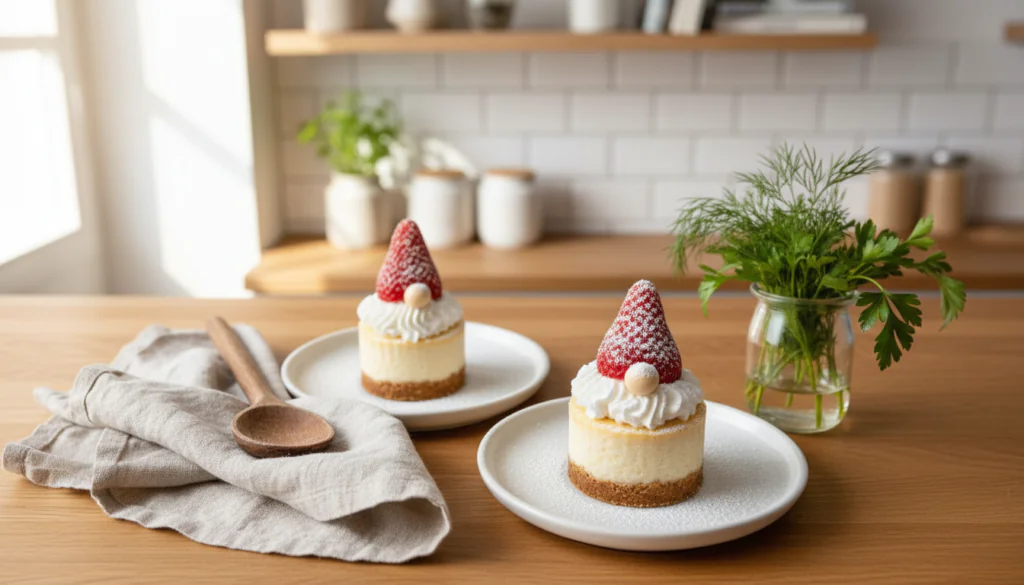 Gnome Mini Cheesecakes Rezept einfach