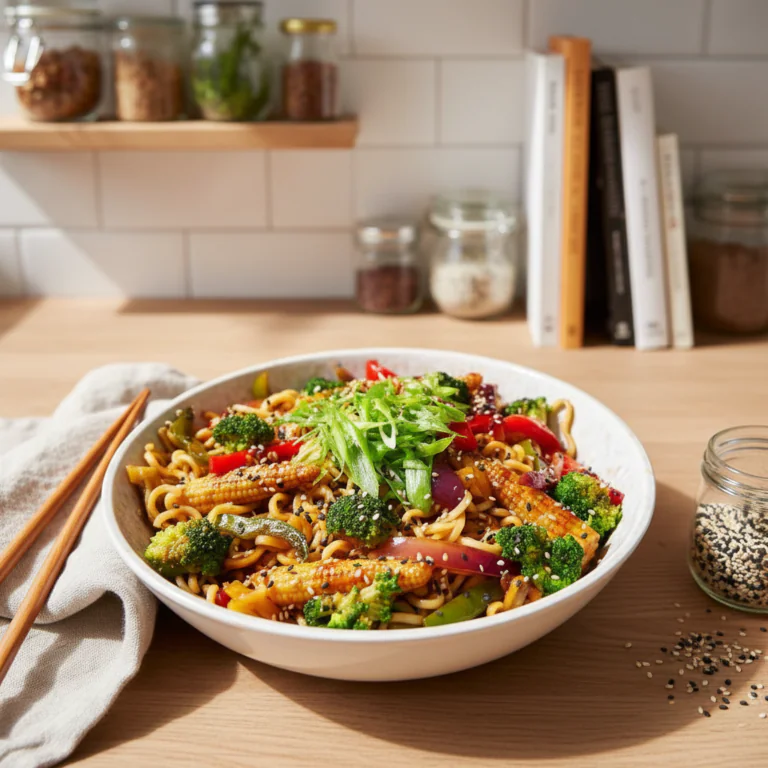 Hähnchen Teriyaki Nudeln Rezept – Schnell Einfach & Lecker 30 Min