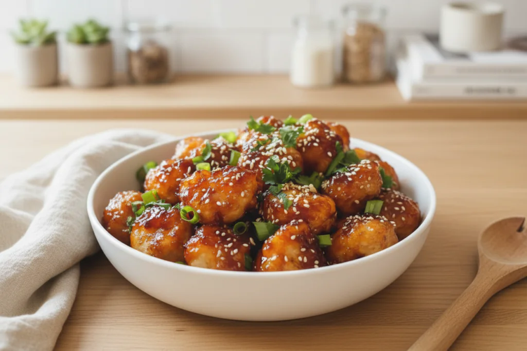 Honig Sesam Chicken einfach Rezept