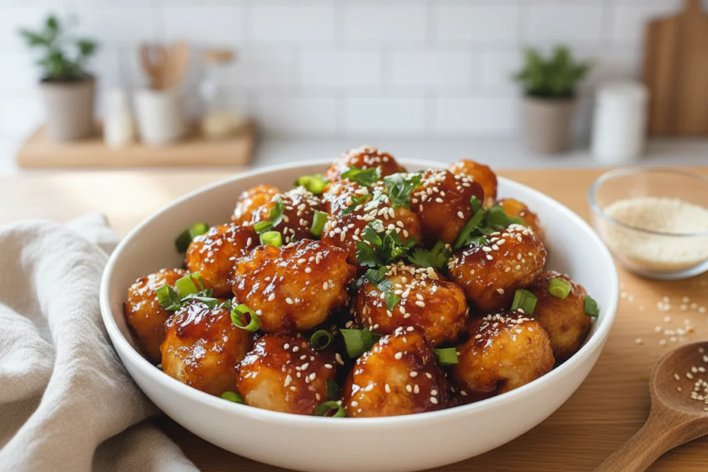 Honig Sesam Chicken einfach Rezept