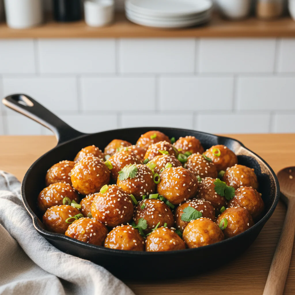 Honig Sesam Hühnchen einfaches Rezept