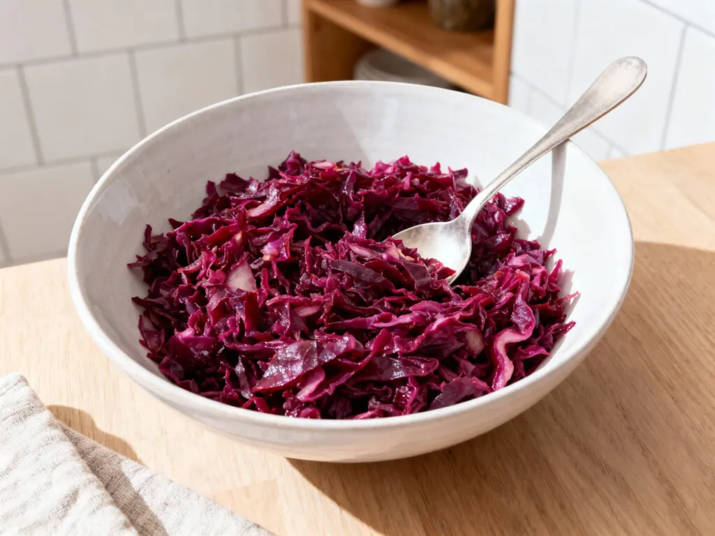 Klassischer Rotkohl nach Omas Rezept Einfach – Traditionell Köstlich 1 Stunde rezept