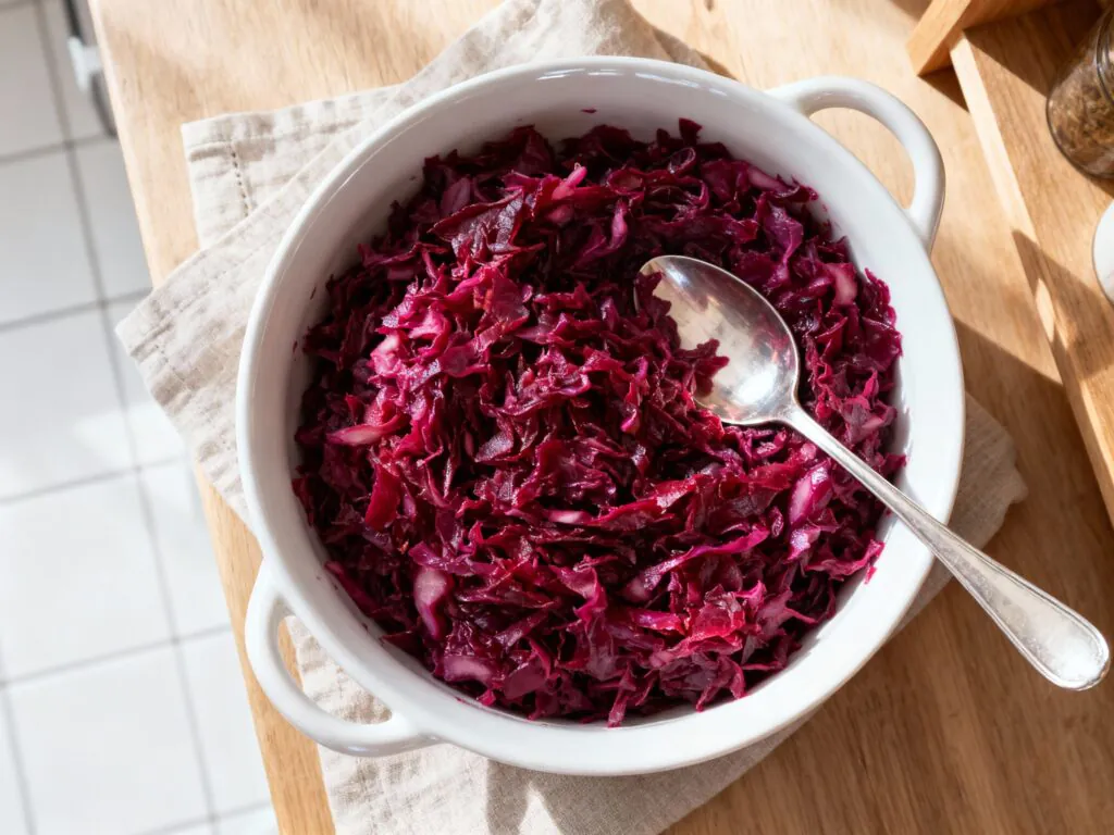 Klassischer Rotkohl nach Omas Rezept Einfach – Traditionell Köstlich 1 Stunde rezept