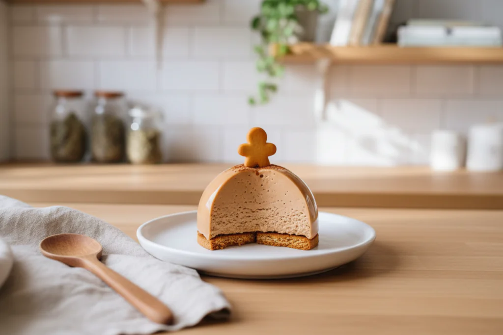 Lebkuchen Latte Mousse Domes Rezept