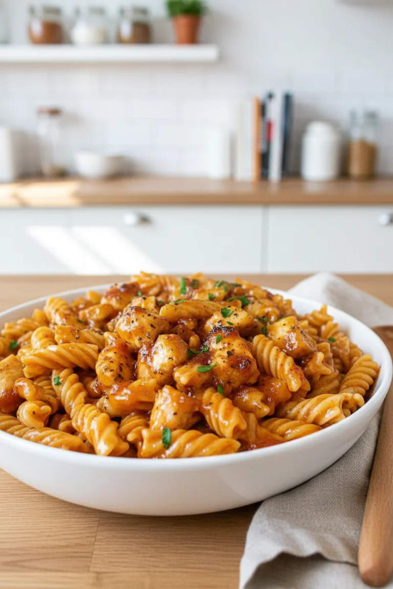 One-Pot Pasta mit Tomaten und Basilikum – 20 Minuten