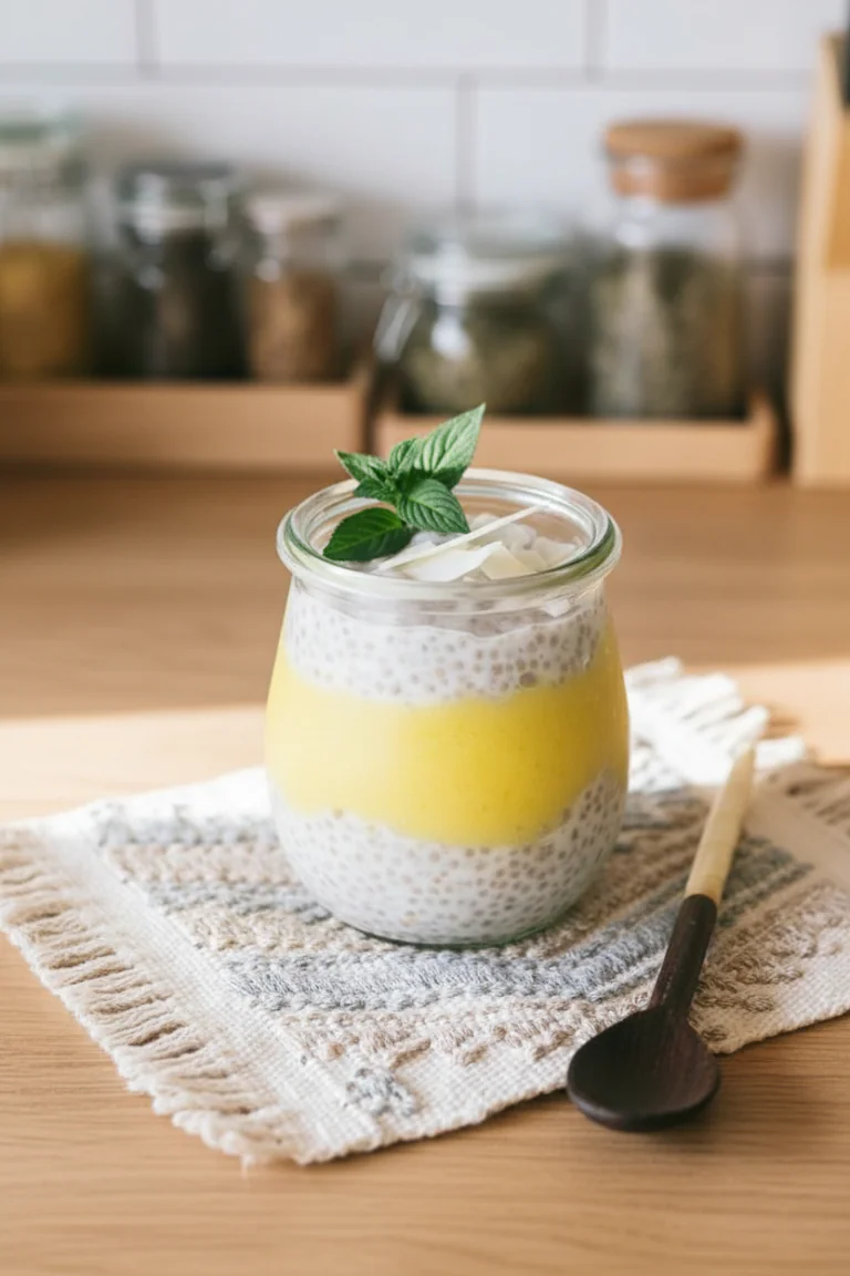 Pina Colada Chia Pudding Rezept – Tropisch, Cremig & Urlaubsfeeling