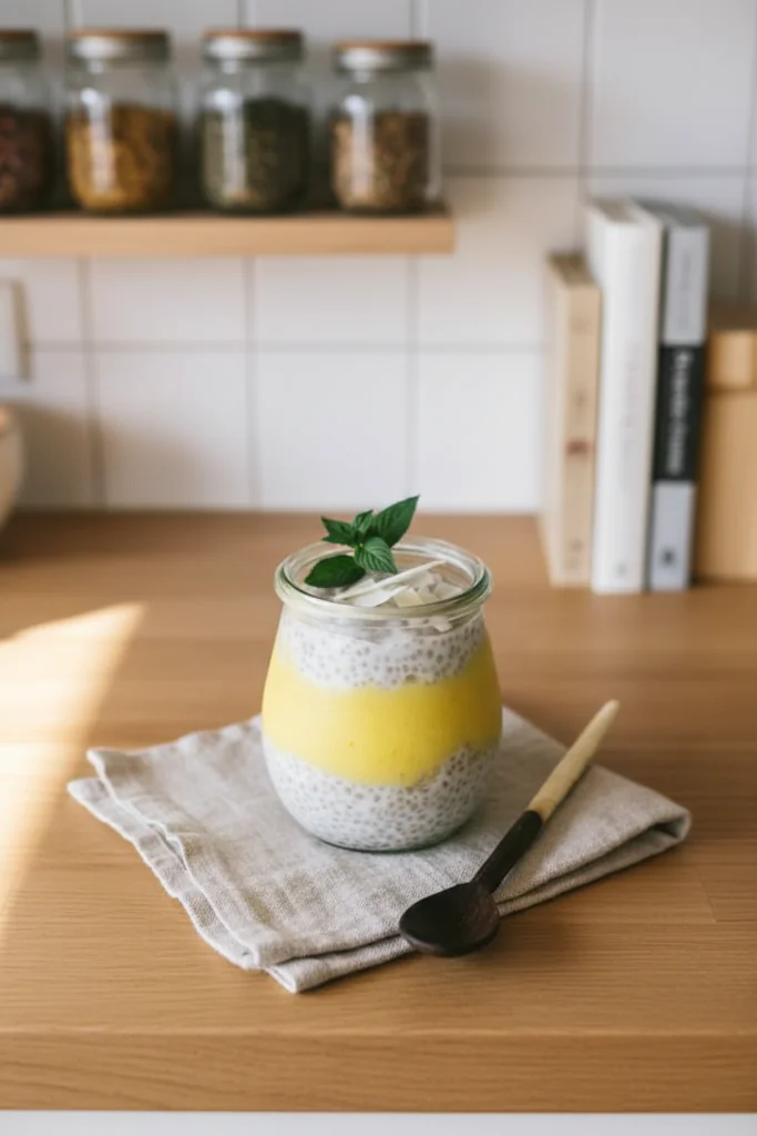 Pina Colada Chia Pudding Rezept – Tropisch, Cremig & Urlaubsfeeling