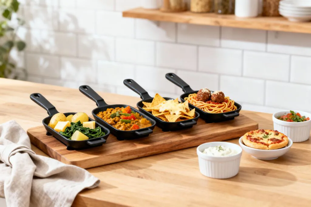 Raclette Rezepte – Kreative Ideen für Weihnachten & Silvester: Pizza, Pasta & Saucen