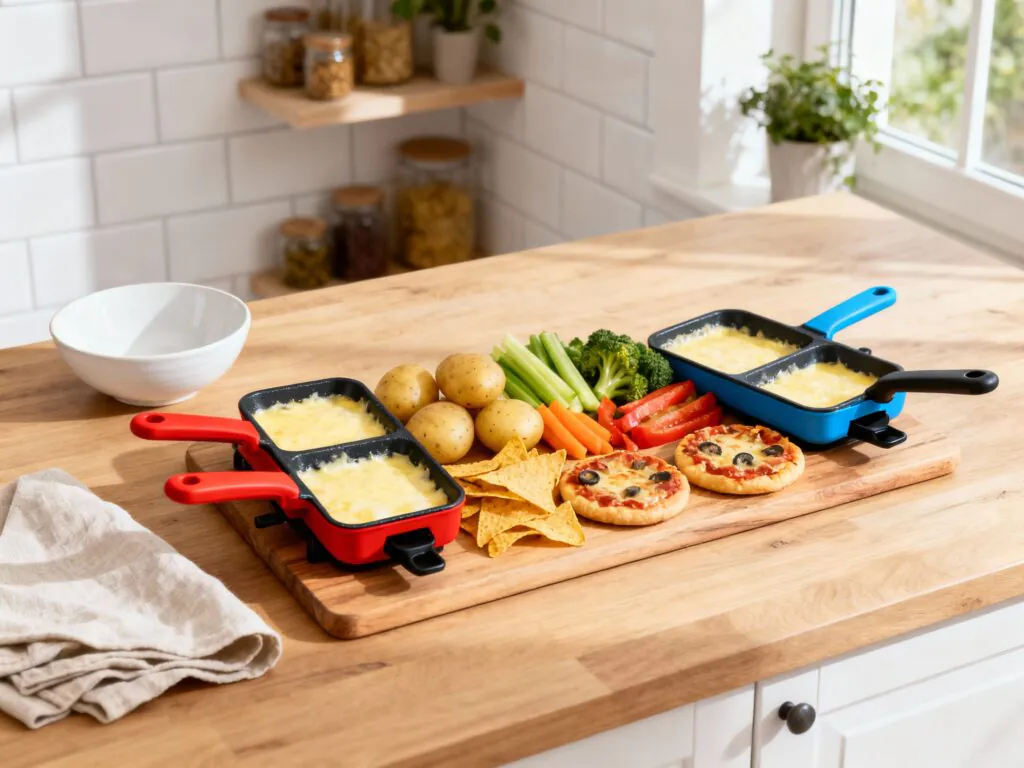 Raclette Rezepte – Kreative Ideen für Weihnachten & Silvester: Pizza, Pasta & Saucen