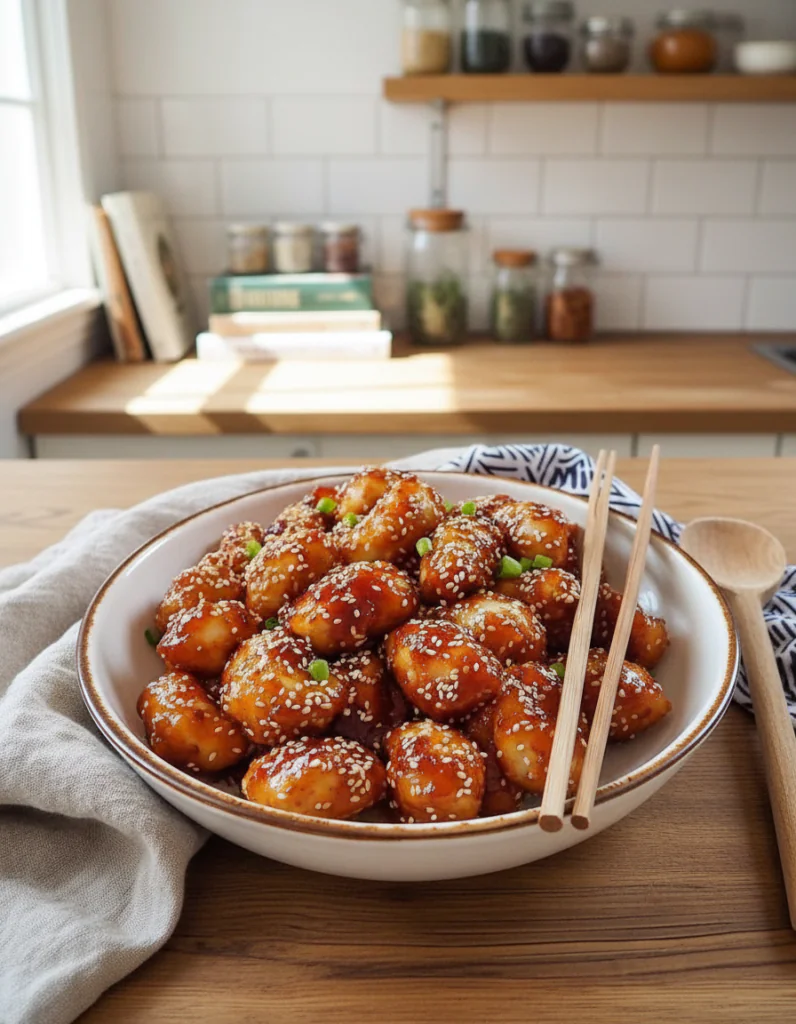 Sesam Hähnchen Rezept – Asiatisch Einfach & Lecker in 30 Min