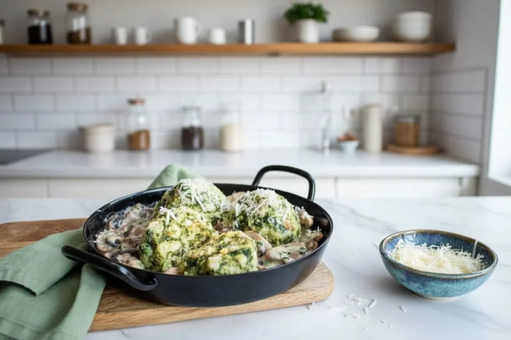 Spinatknödel Rezept einfach – Kalorienarm & Proteinreich in 45 Minuten