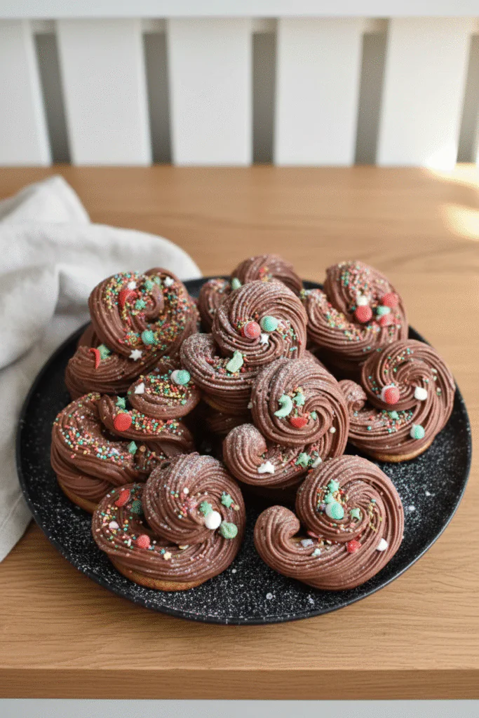 Weihnachtliche Wiener Kringel – Klassisches Spritzgebäck mit edler Schokoladenfüllung