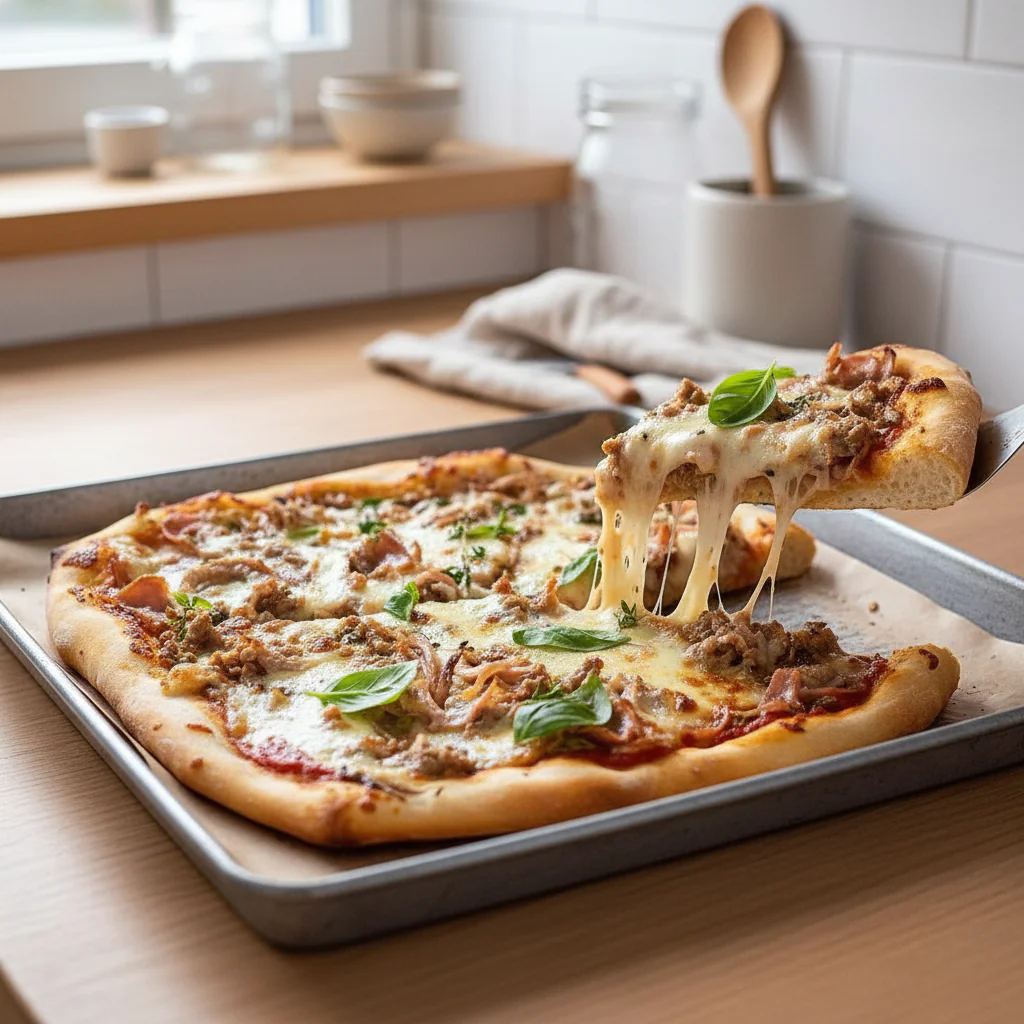 Fitnesspizza mit Skyr Rezept – Gesunde Pizza in 30 Minuten 14 Fitnesspizza mit Skyr