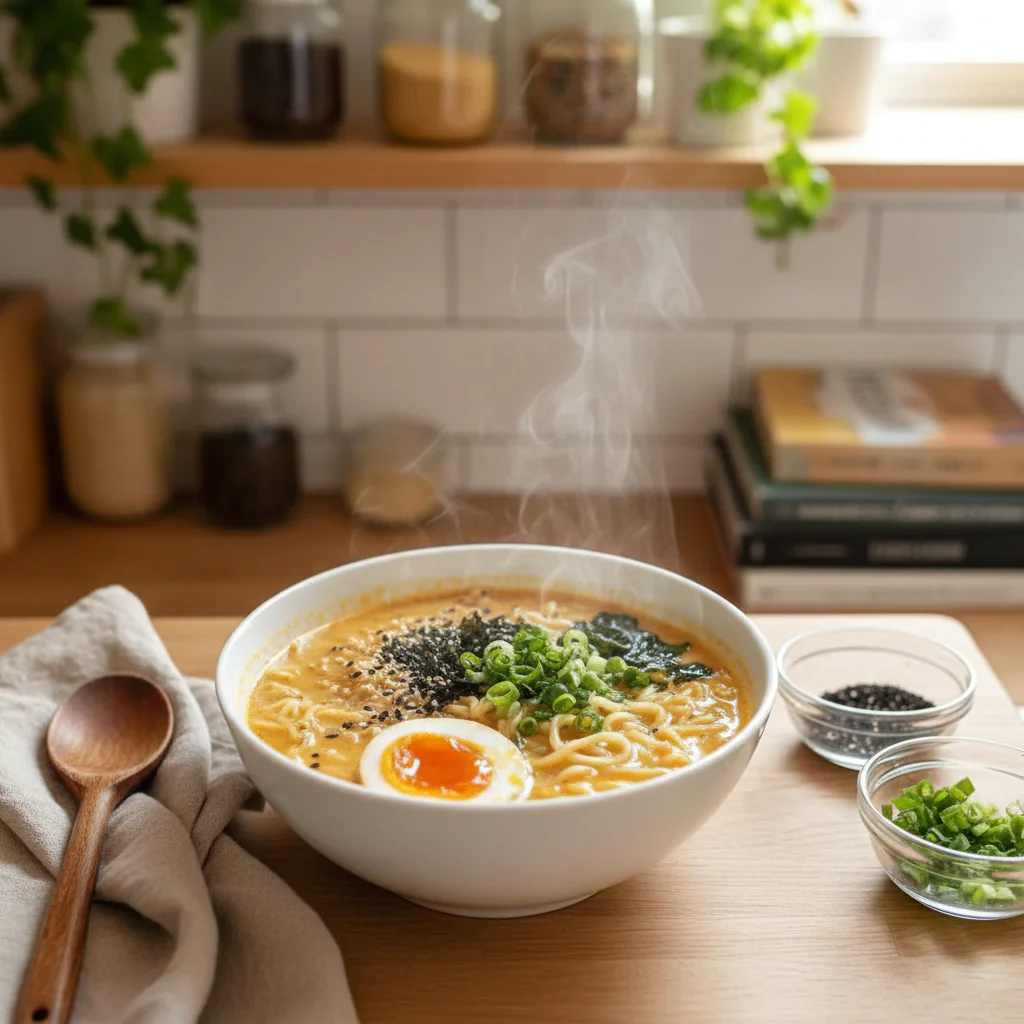 Cremiges Ramen Rezept