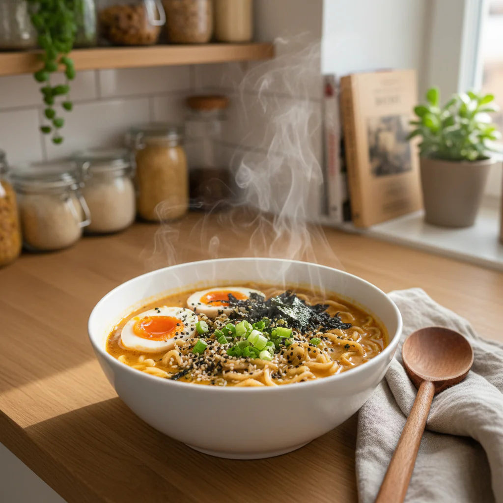 Cremiges Ramen Rezept