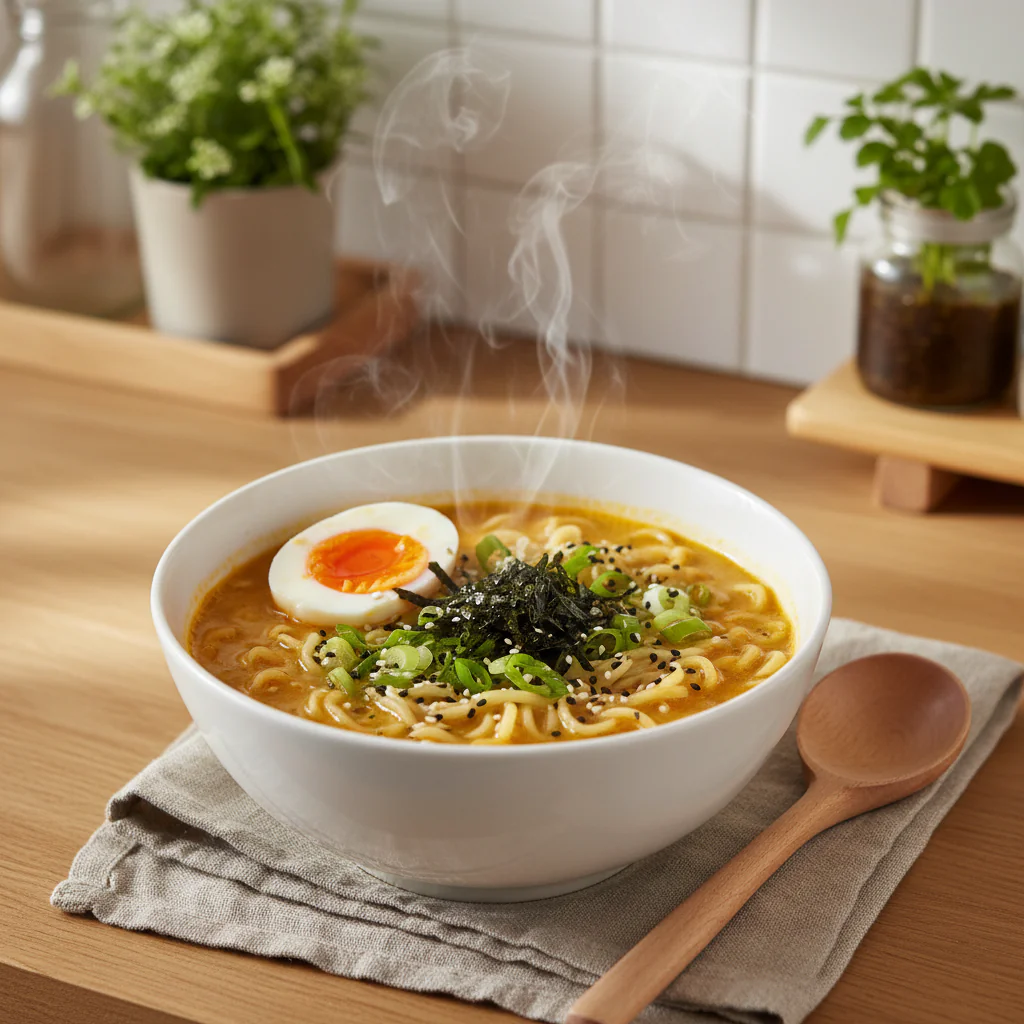 Cremiges Ramen Rezept