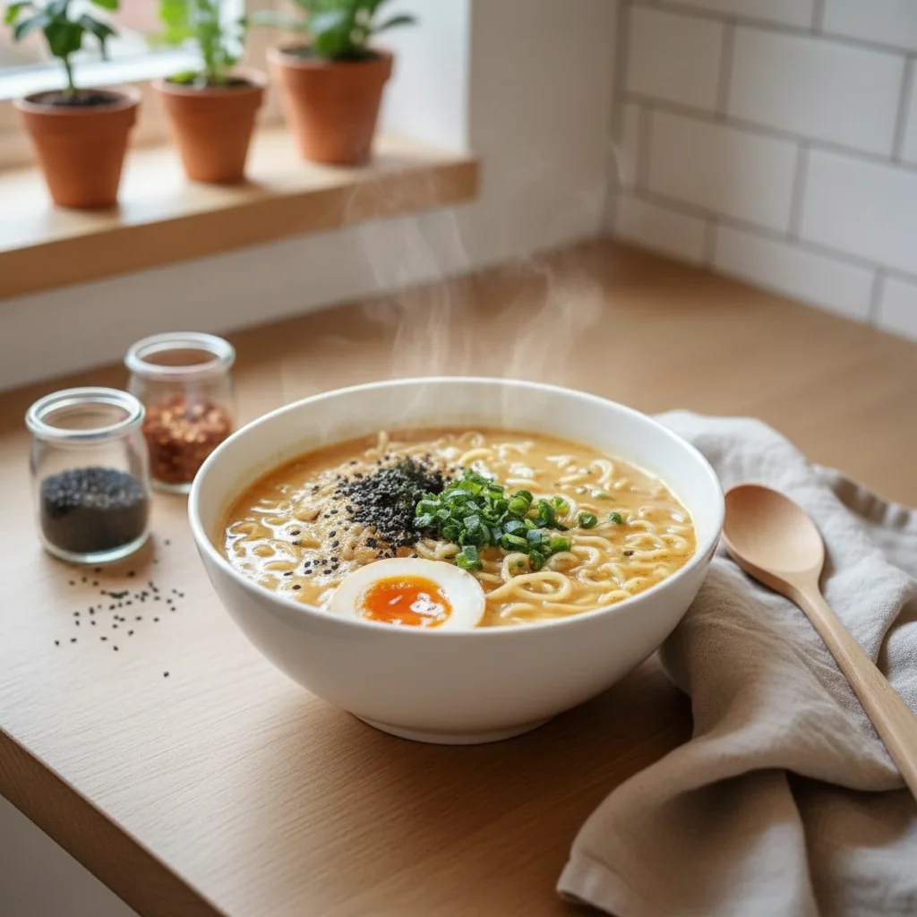 Cremiges Ramen Rezept