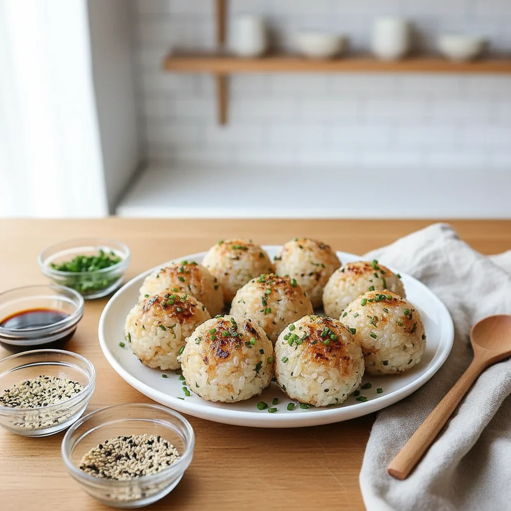 Gesunde Thunfisch-Reisbällchen Rezept